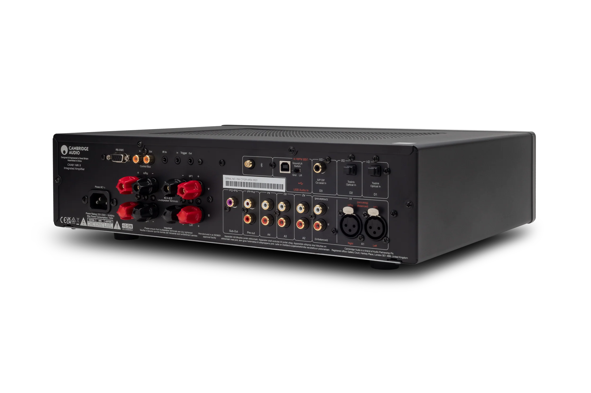 Cambridge Audio CXA81 MkII Stereo Integrated Amplifier (Certified Refurbished) - Image 5