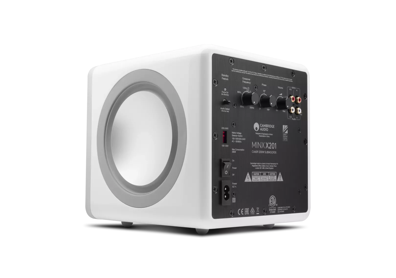 Cambridge Audio MINX X201 Subwoofer (Certified Refurbished) - Image 4