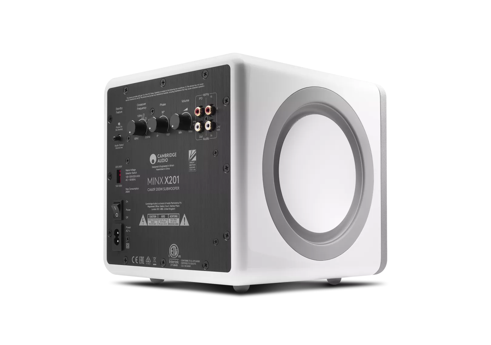 Cambridge Audio MINX X201 Subwoofer (Certified Refurbished) - Image 5