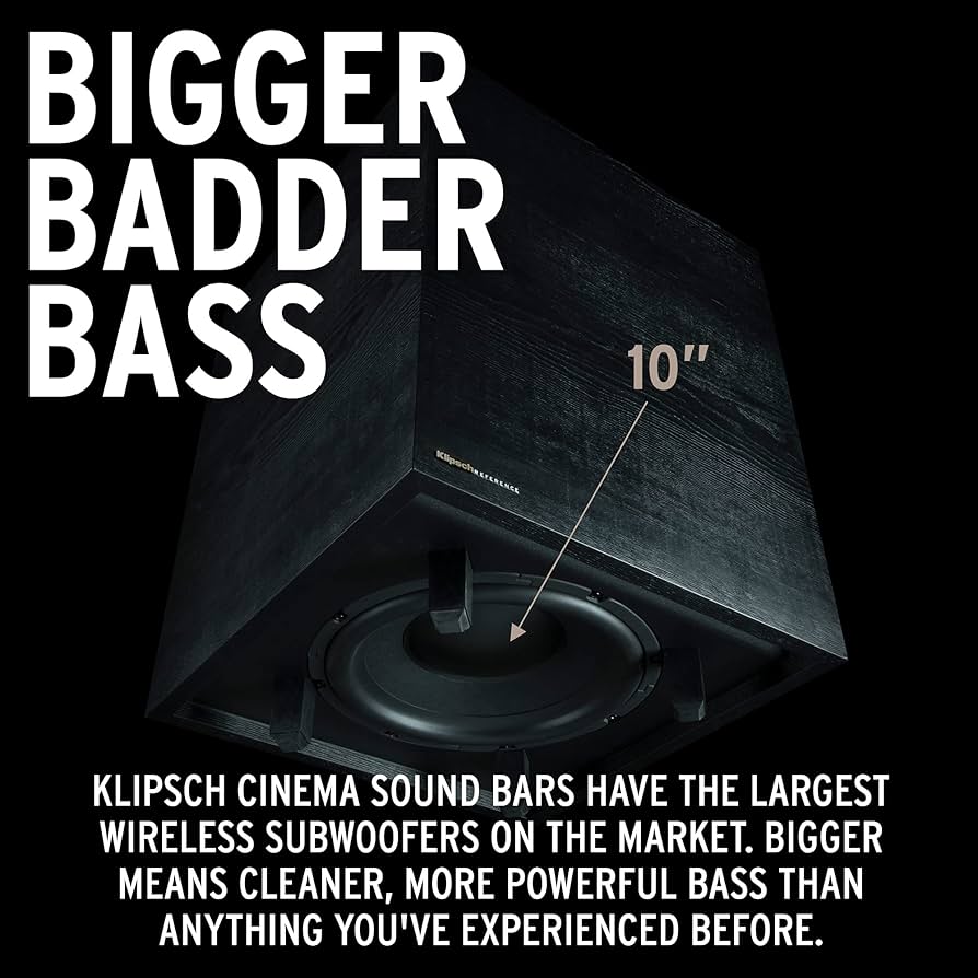 Klipsch Cinema 800 Standalone 10" Subwoofer (Refurbished) - Image 3