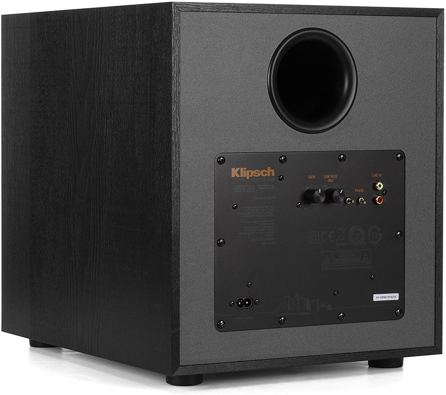 Klipsch R-120SW 12" Subwoofer (Certified Refurbished) - Image 3