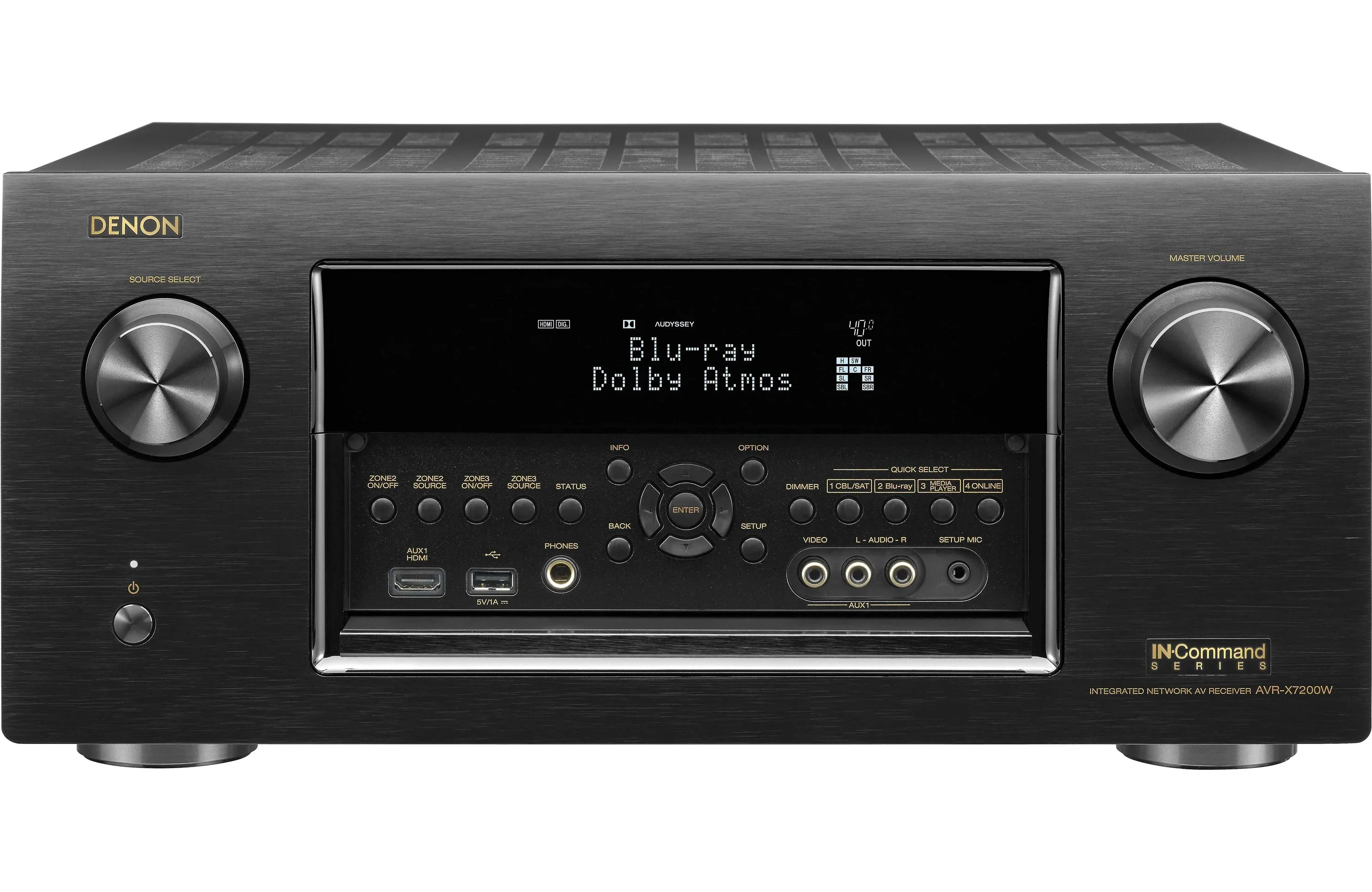 Denon AVR-X7200W 9.2 Ch. 150W 4K AV Receiver with Wi-Fi & Bluetooth (Refurbished) - Image 6