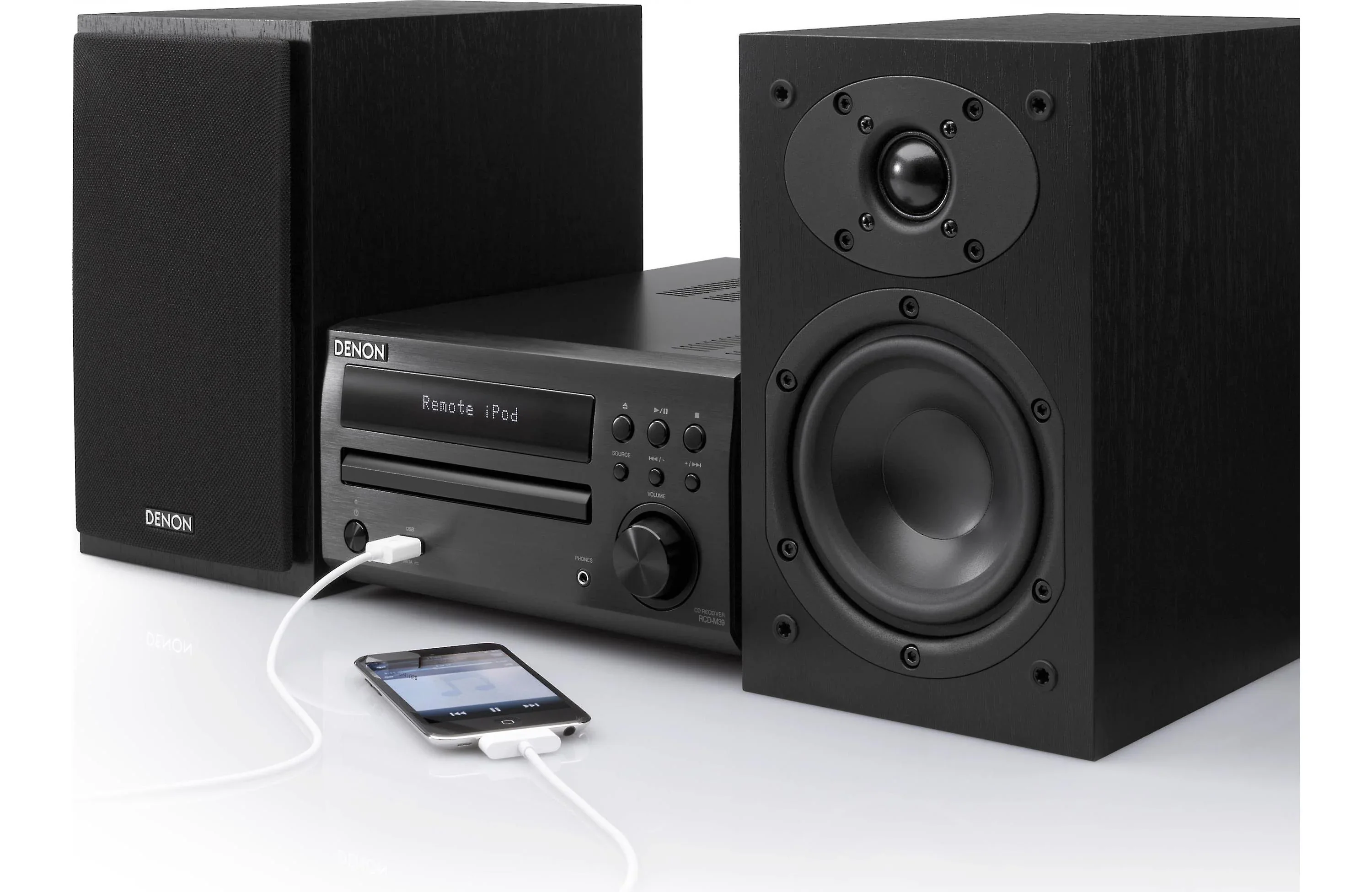 Denon D-M41 Mini HiFi System with CD, Bluetooth and FM Tuner (Refurbished) - Image 2