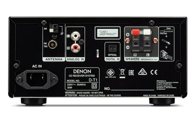 Denon D-T1 Micro Hi-Fi System with FM/AM, CD And Bluetooth (Refurbished) - Image 2
