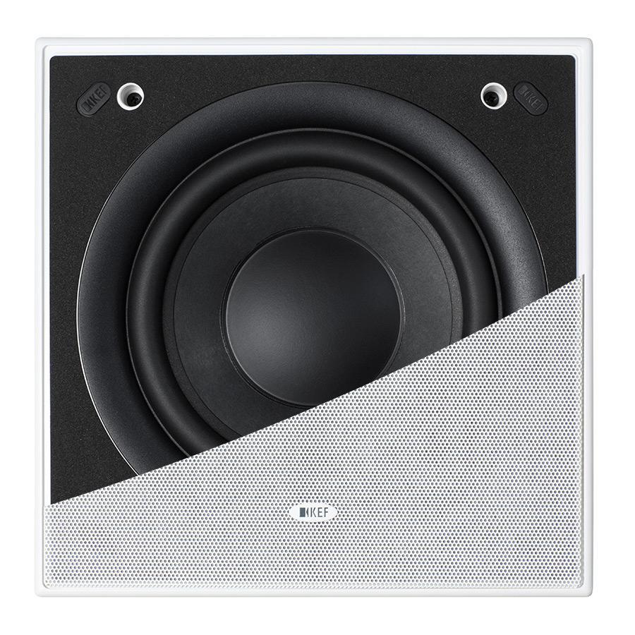 KEF Ci200QSb-THX In-Wall Subwoofer (Certified Refurbished)