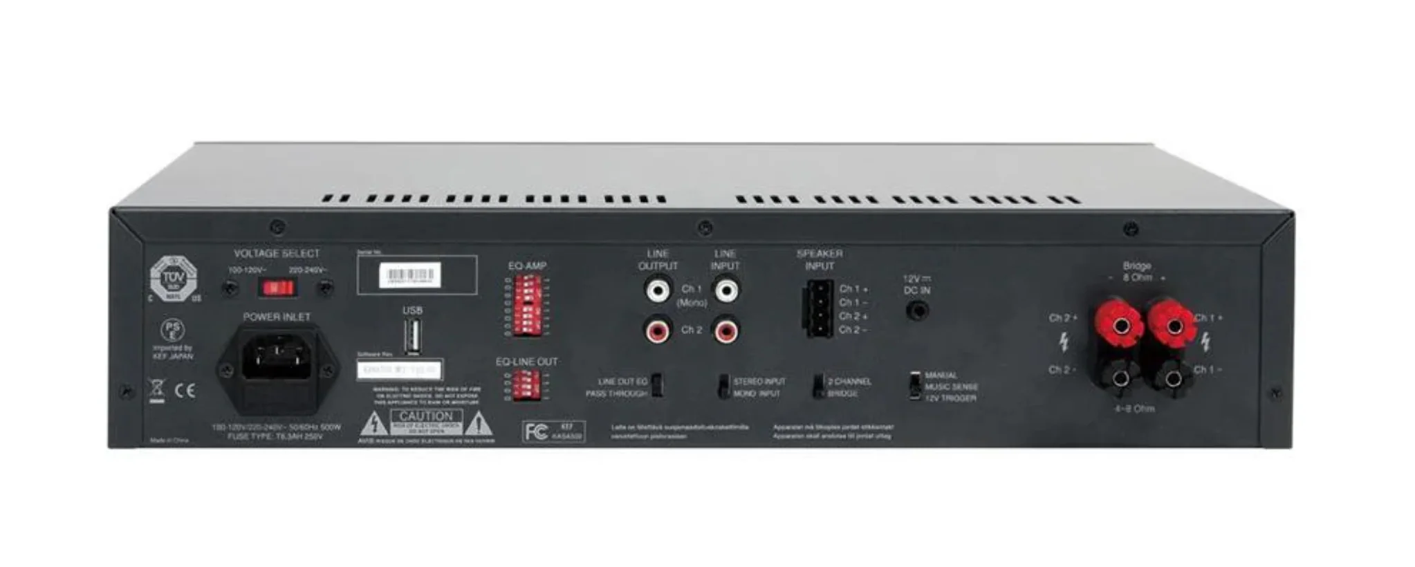 KEF KASA500 Class-D Dual 250WPC DSP Controlled Systems Amplifier (Certified Refurbished) - Image 2