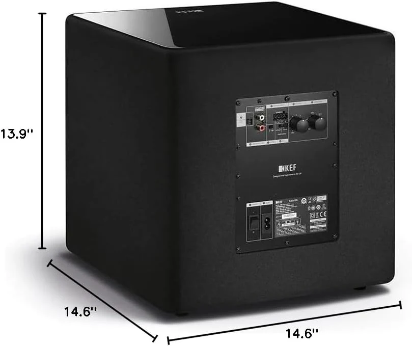 KEF KUBE 10b 10' 300 Watt Powered Subwoofer (Certified Refurbished) - Image 4