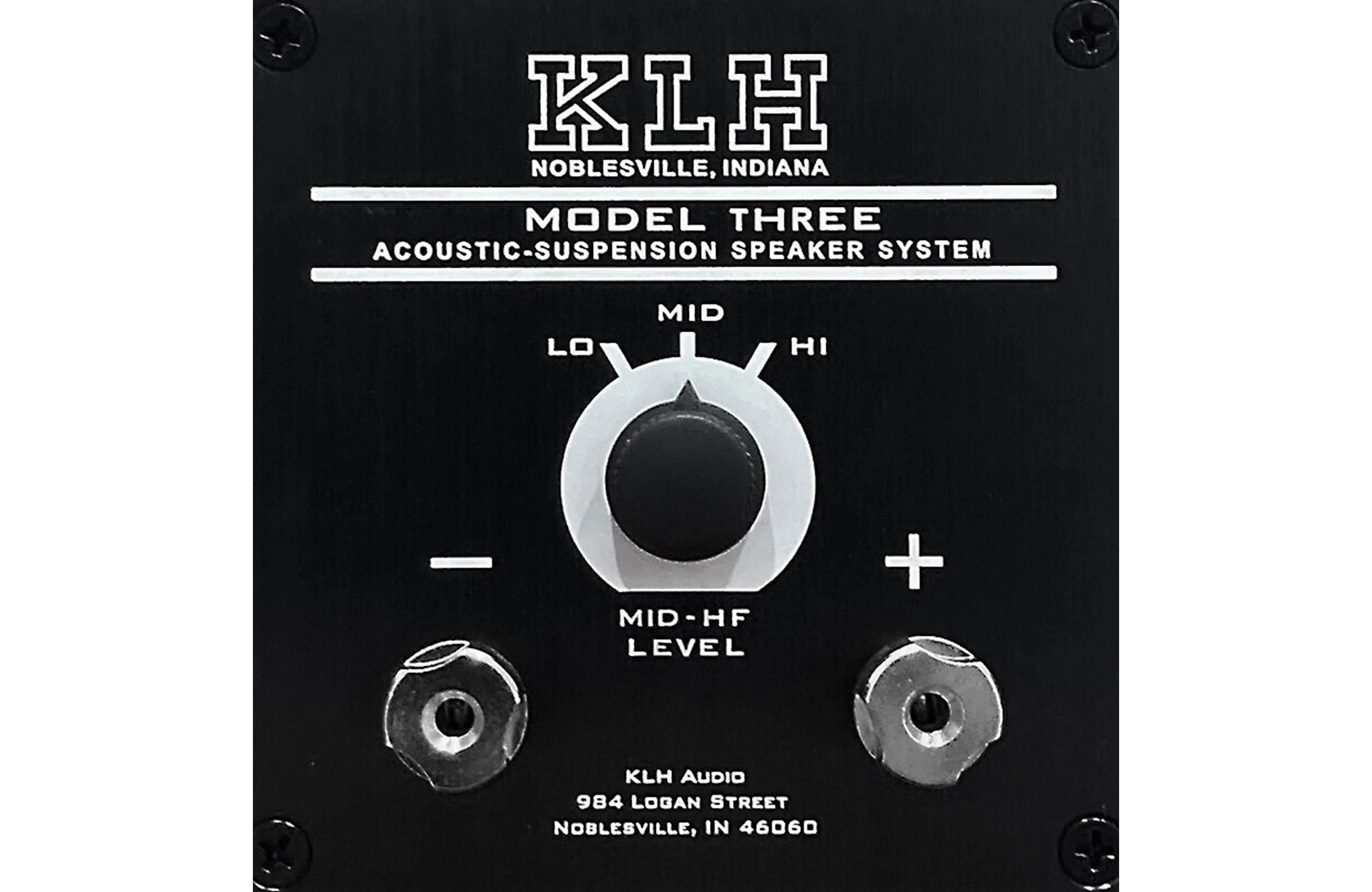 KLH Model Three Vintage-styled Speaker and Matching Stand - Single (Refurbished) - Image 4