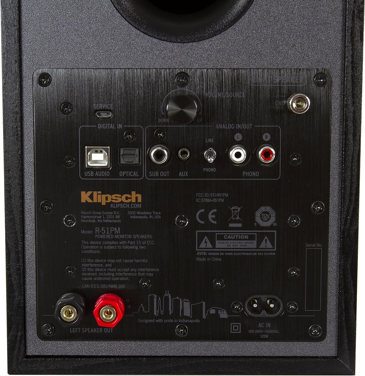 Klipsch R-51PM Powered Speakers (Certified Refurbished) - Image 4