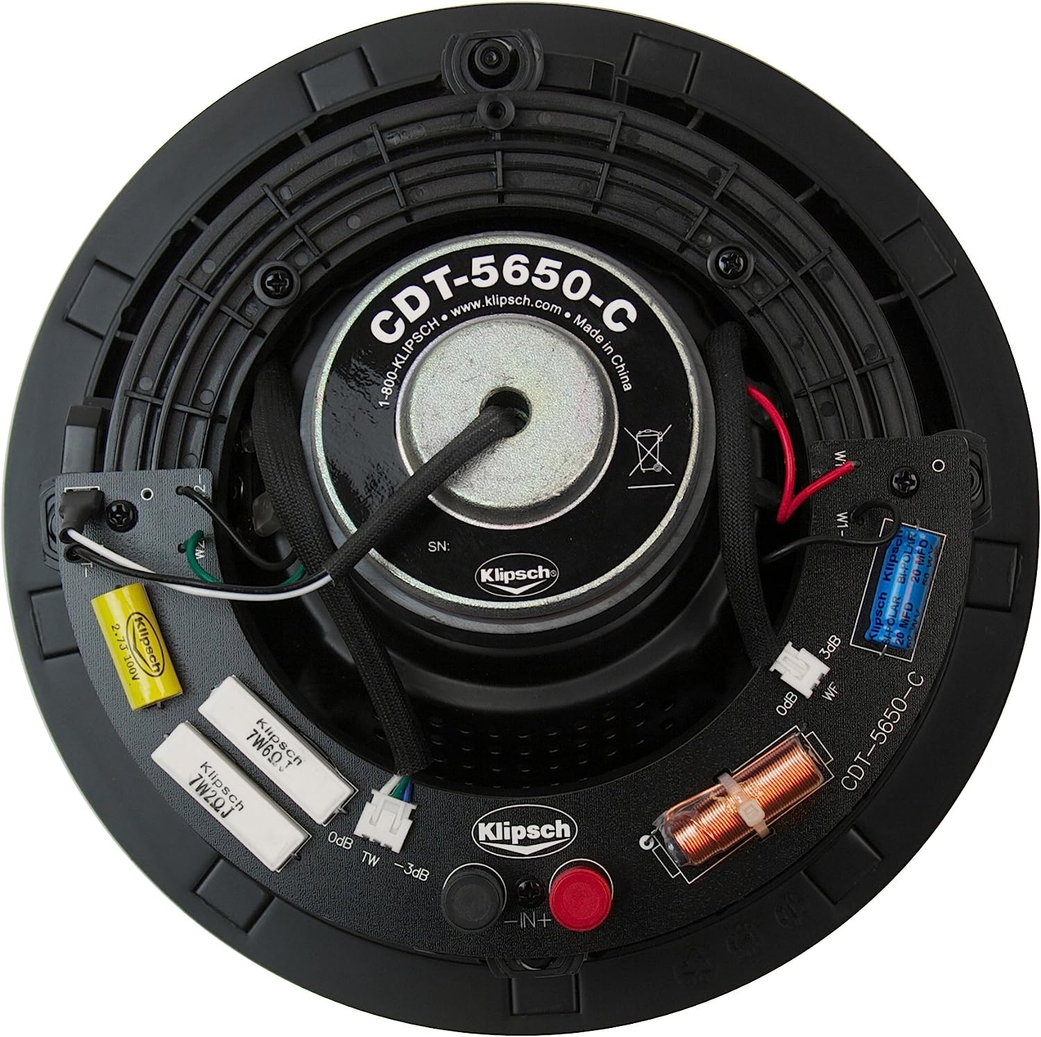 Klipsch Reference CDT-5650-C II 6.5" In-Ceiling Speaker (Certified Refurbished) - Image 5
