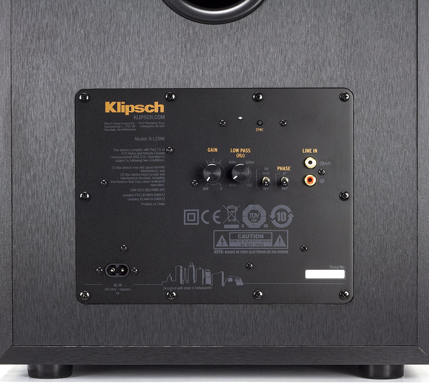 Klipsch Reference Subwoofer R-12SW (Certified Refurbished) - Image 8