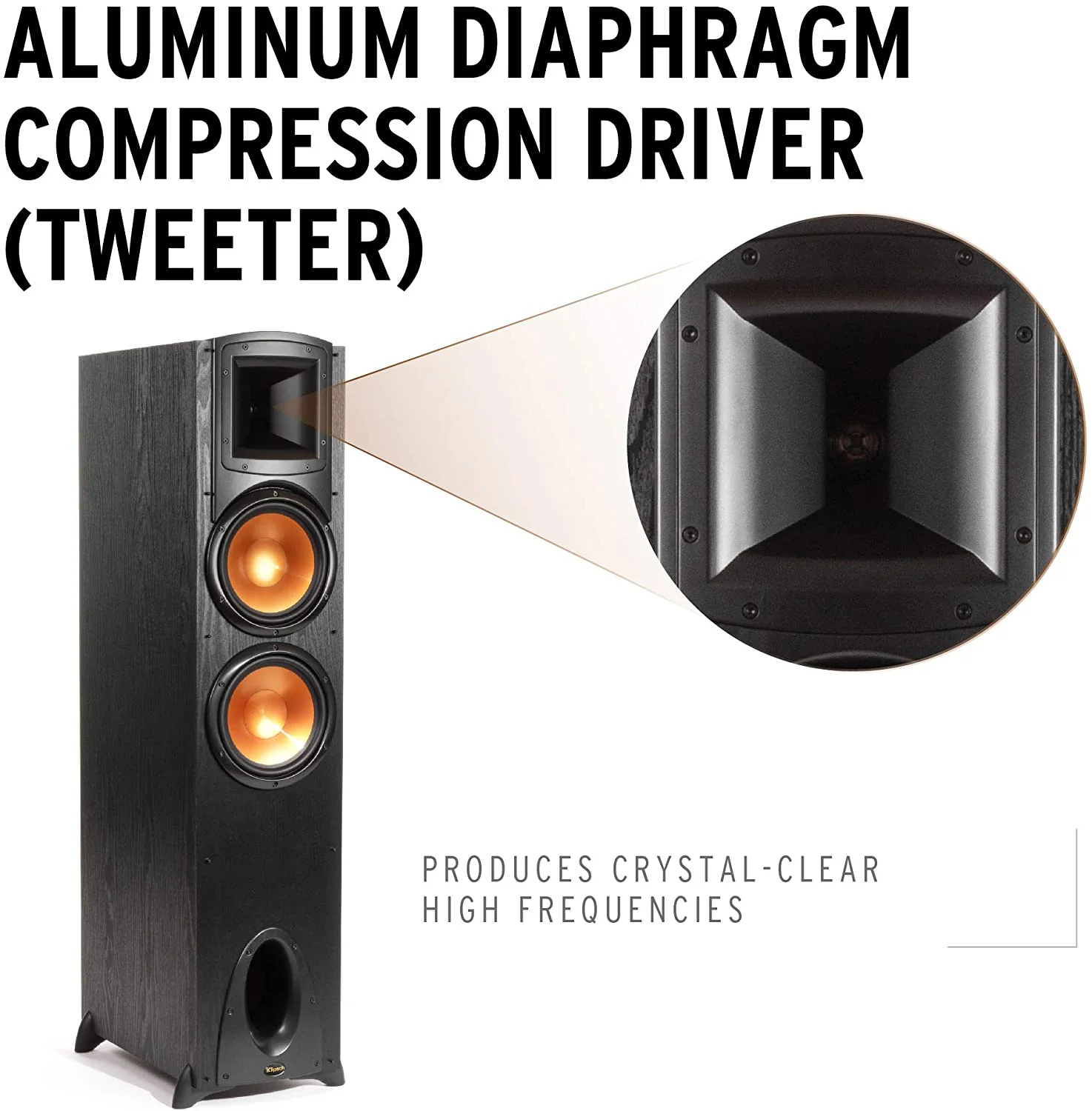 Klipsch Synergy Black Label F-300 Floorstanding Speaker - Single (Certified Refurbished) - Image 4