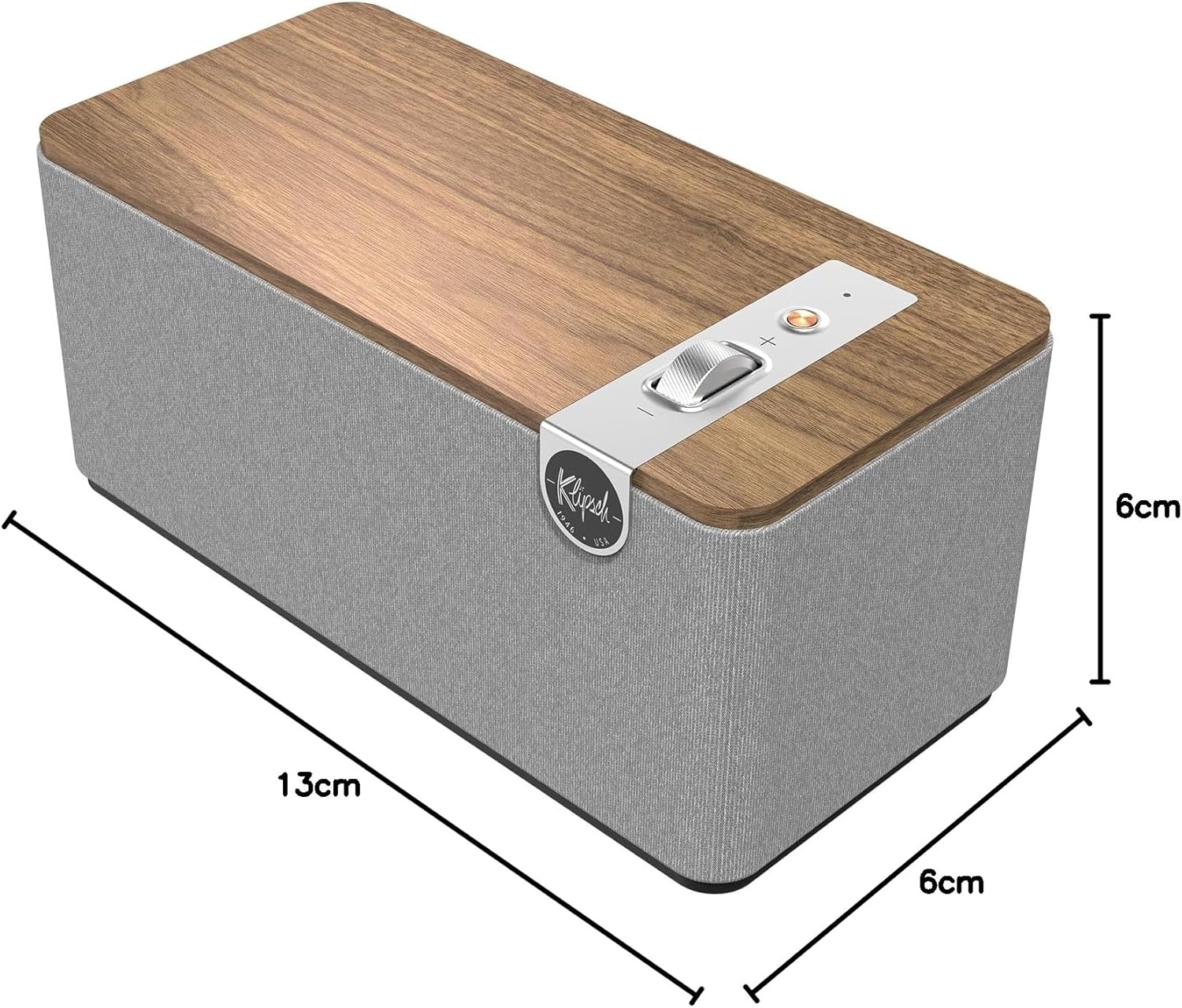 Klipsch The One Plus Compact Premium Bluetooth Speaker System (Certified Refurbished) - Image 5