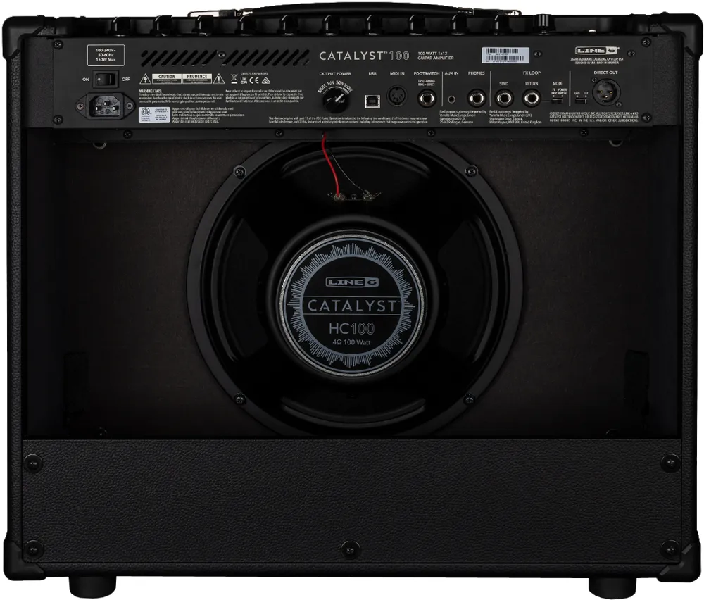 Line 6 Catalyst 100 Guitar Amp 100-Watt, 1x 12-Inch Speaker (Certified Refurbished) - Image 5