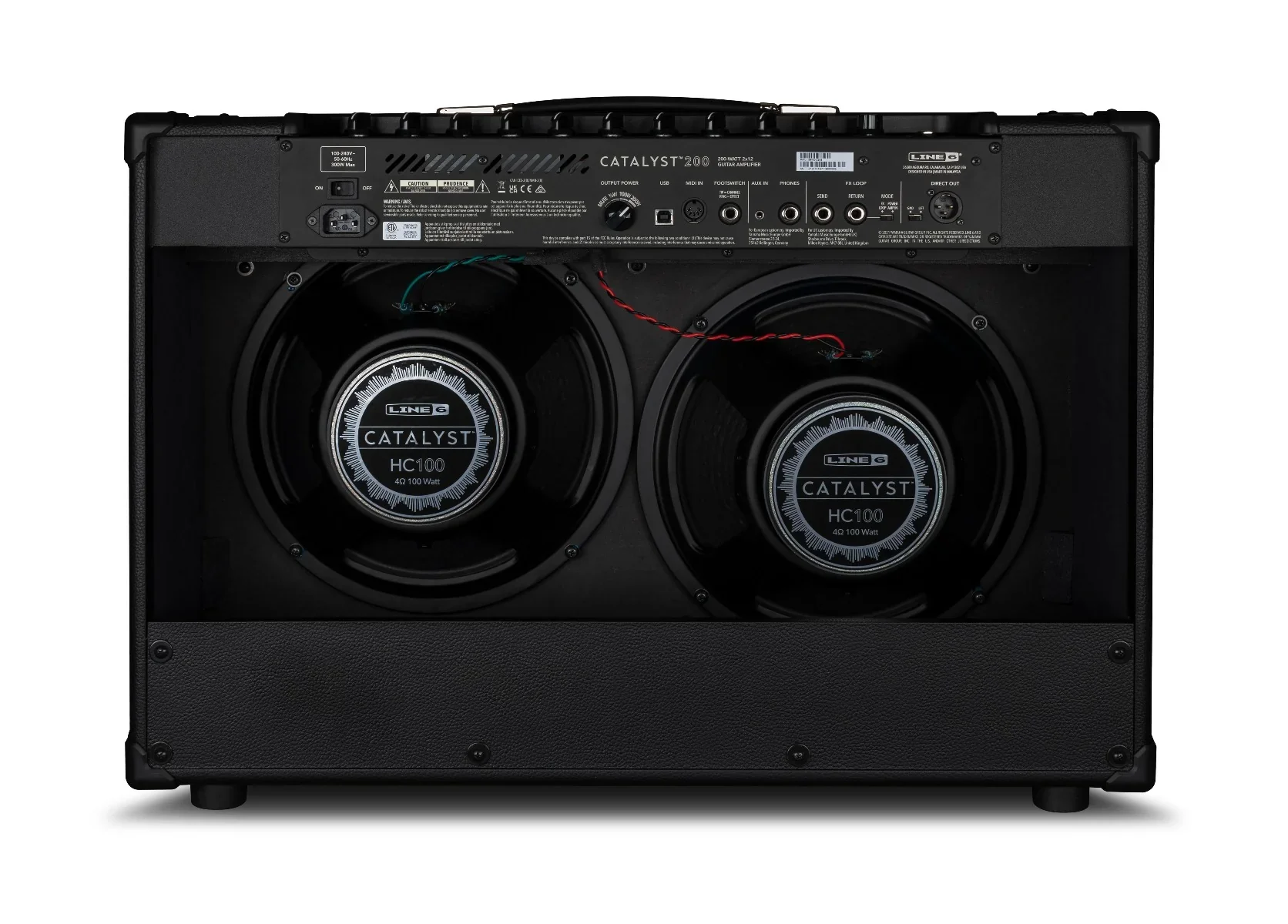 Line 6 Catalyst 200 Guitar Amp 200-Watt 2x12 Guitar Amp (Certified Refurbished) - Image 3