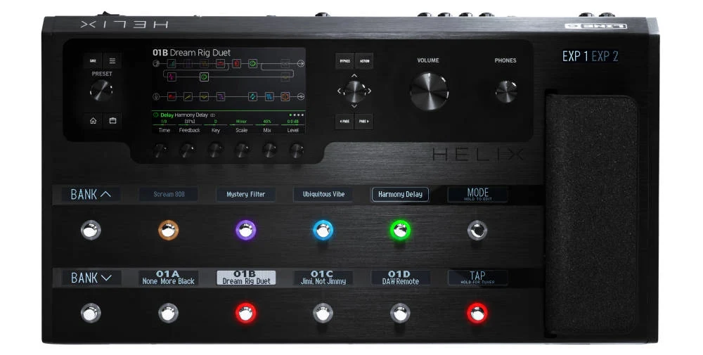 Line 6 Helix Amp and FX Pedal Board (Certified Refurbished)