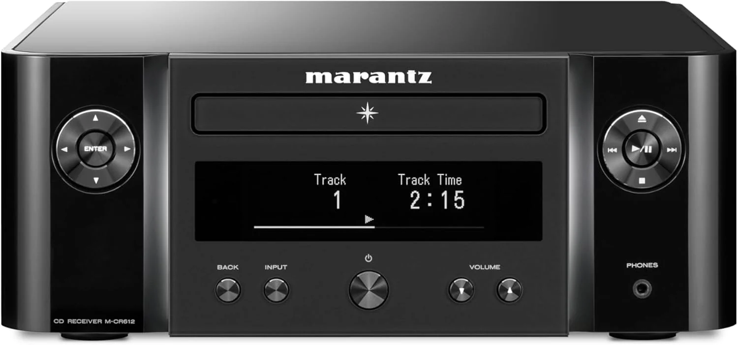 Marantz M-CR612 Network CD Receiver, Wi-Fi, Bluetooth, AirPlay 2 & HEOS Connectivity, AM/FM Tuner, CD Player, Unlimited Music Streaming, Compatible with Amazon Alexa (Refurbished) - Image 2