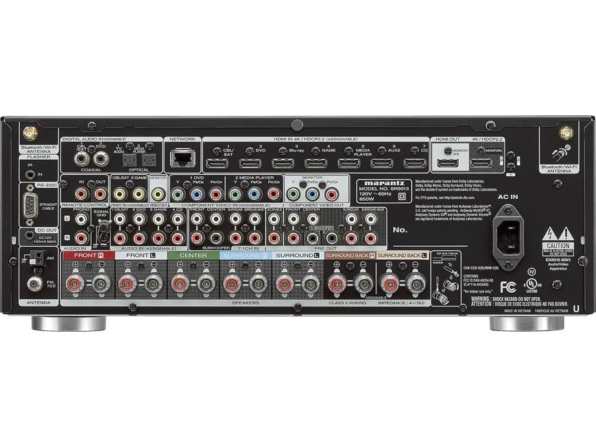 Marantz SR5013 7.2-channel home theatre receiver with Wi-Fi, Apple AirPlay 2, and Amazon Alexa compatibility (Refurbished) - Image 2
