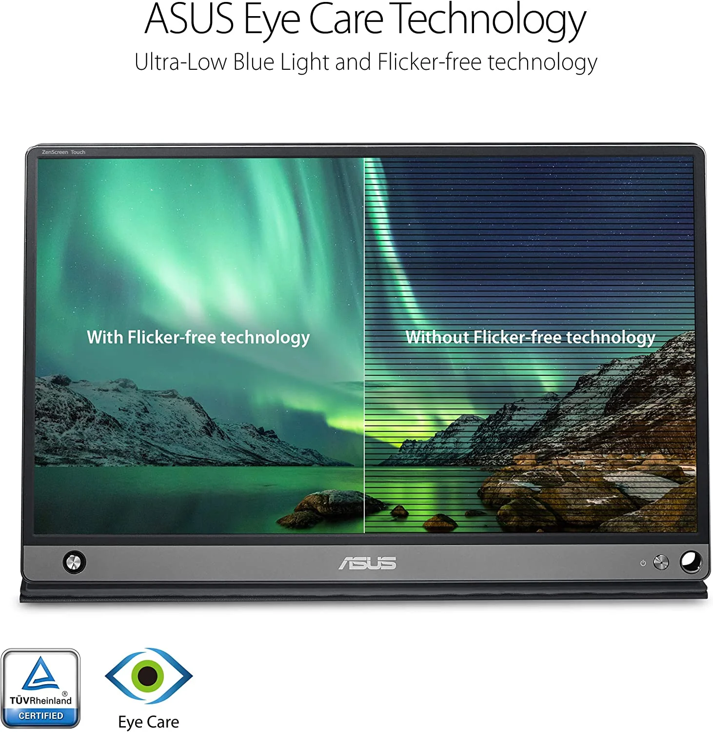 ASUS ZenScreen Touch MB16AMT USB portable monitor 16" (15.6 inch viewable), IPS, Full HD, 10-point Touch, Built-in Battery, Hybrid Signal Solution, USB Type-C, Micro-HDMI (Certified Refurbished) - Image 5