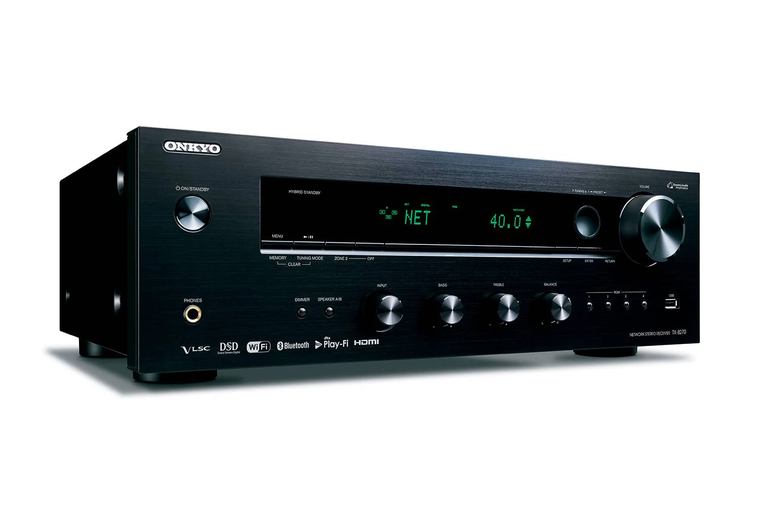 Onkyo TX-8270 Network Stereo Receiver with Built-In HDMI, Wi-Fi & Bluetooth (Certified Refurbished) - Image 3