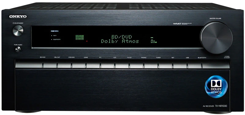 Onkyo TX-NR1030 9.2 Channel Atmos Network A/V Receiver (Certified Refurbished)