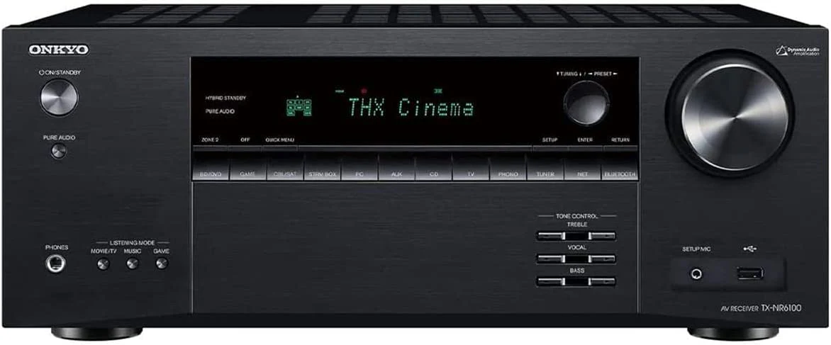 Onkyo TX-NR6100 7.2-Channel THX Certified AV Receiver (Certified Refurbished) - Image 2