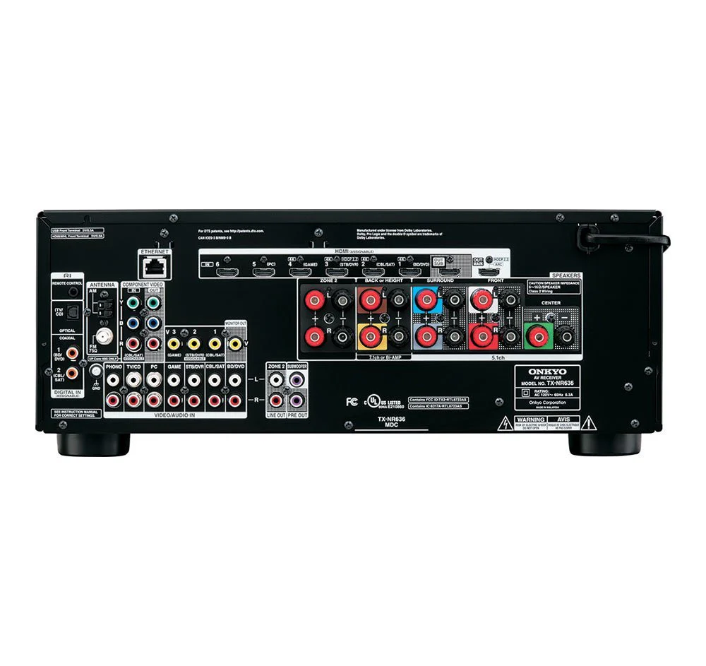 Onkyo TX-NR636 7.2-Channel Receiver (B-STOCK) - Image 2