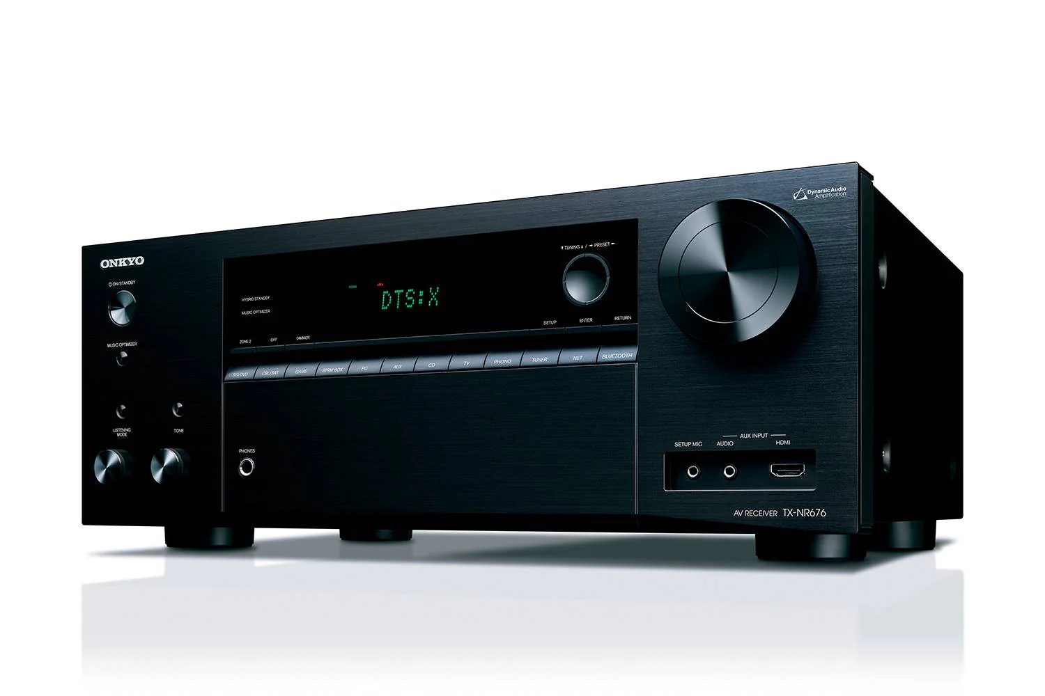 Onkyo TX-NR676 7.2 Channel Receiver 4K Bluetooth WiFi Atmos 1470W (Certified Refurbished) - Image 3