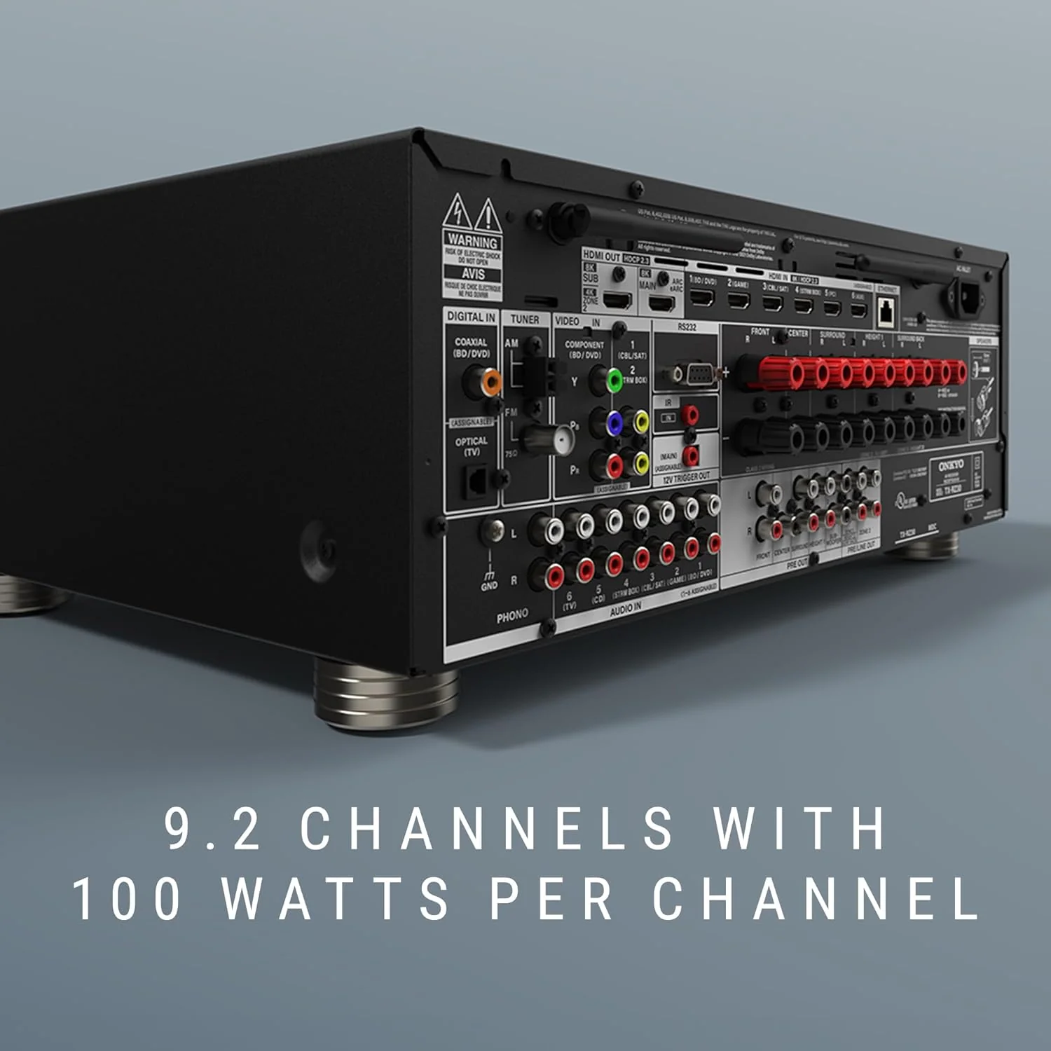 Onkyo TX-RZ30 9.2-Channel AV Receiver (Certified Refurbished) - Image 6