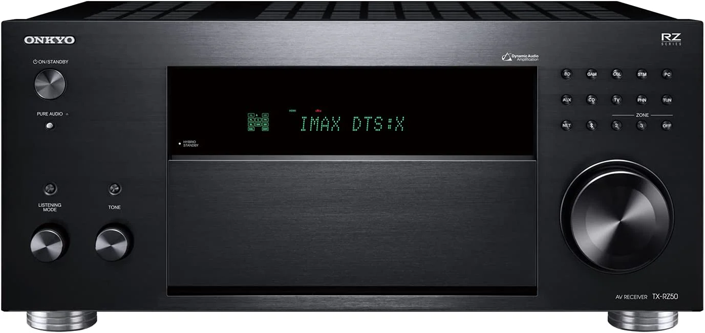 Onkyo TX-RZ50 9.2 Channel 8K HDR Network AV Receiver (Certified Refurbished) - Image 3