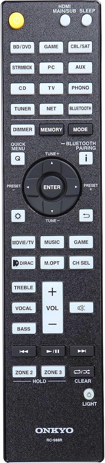 Onkyo TX-RZ70 11.2-Channel AV Receiver - 140 Watts Per Channel, Dirac Live Out of Box, Works with Sonos Certified, THX Certified and More (Certified Refurbished) - Image 7
