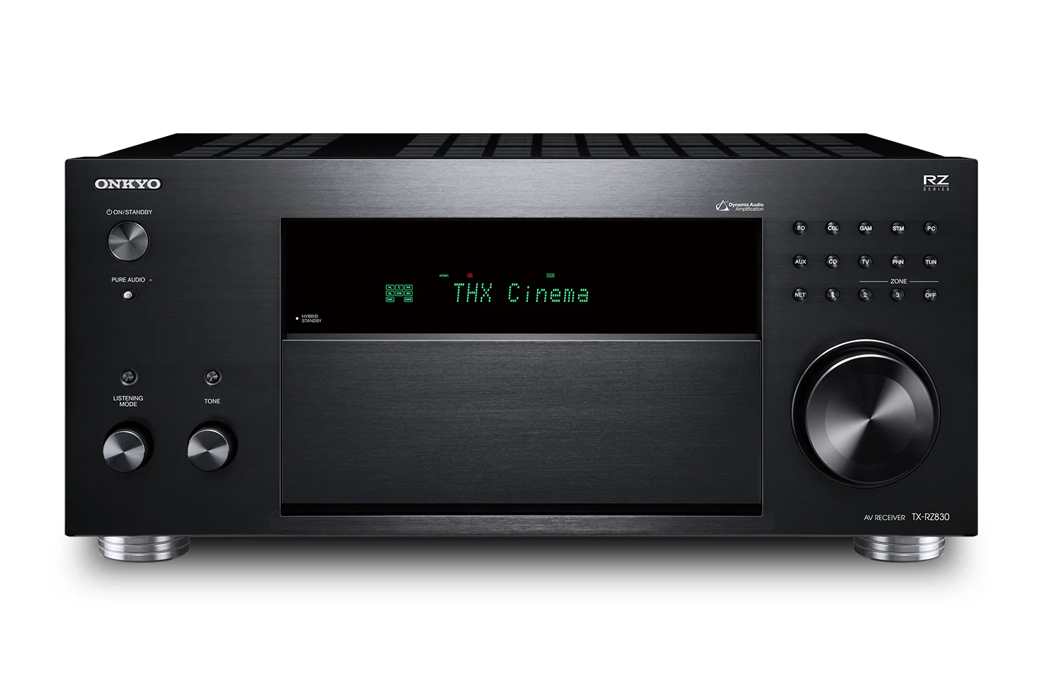 Onkyo TX-RZ830 9.2-Channel THX® Certified Select™ Network A/V Receiver Bluetooth Atmos 2250W (Certified Refurbished)