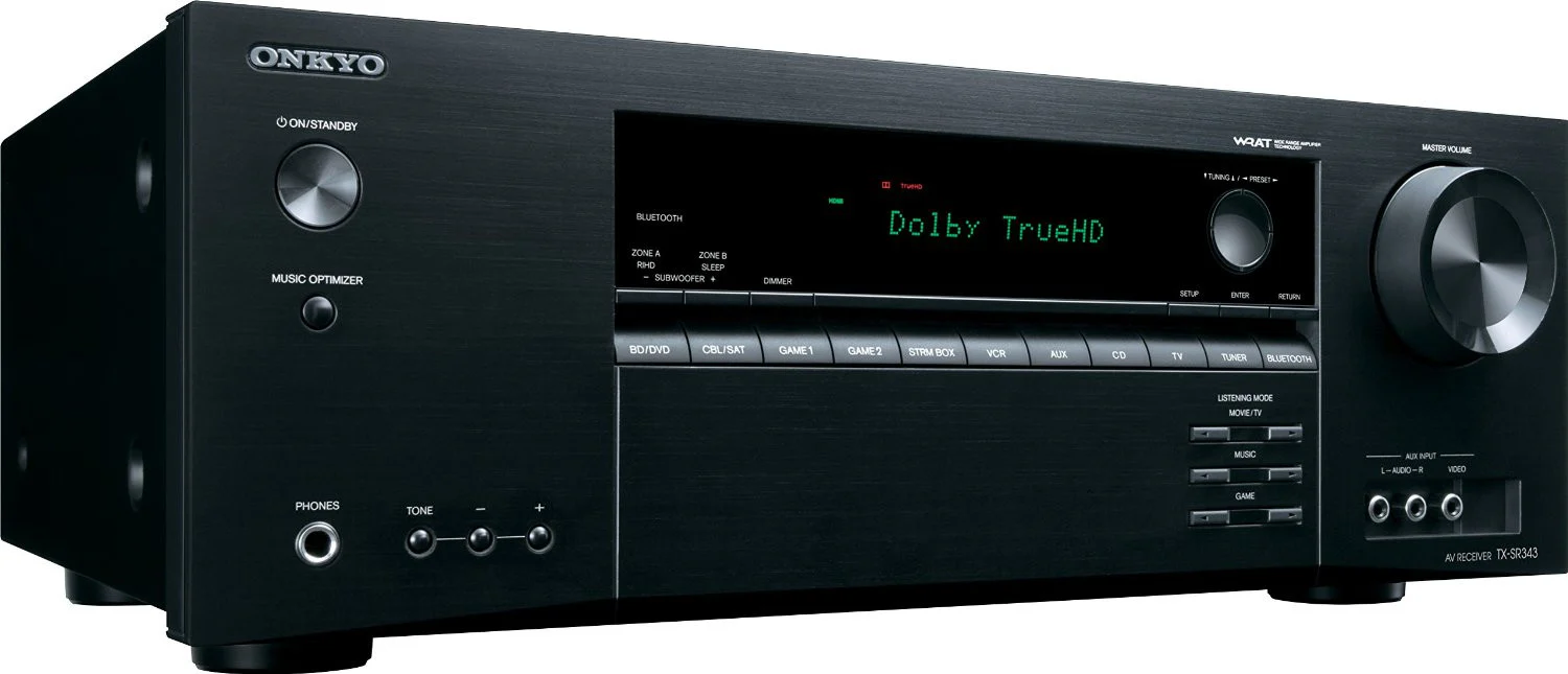 Onkyo TX-SR343 5.1-Channel Receiver (Certified Refurbished) - Image 5