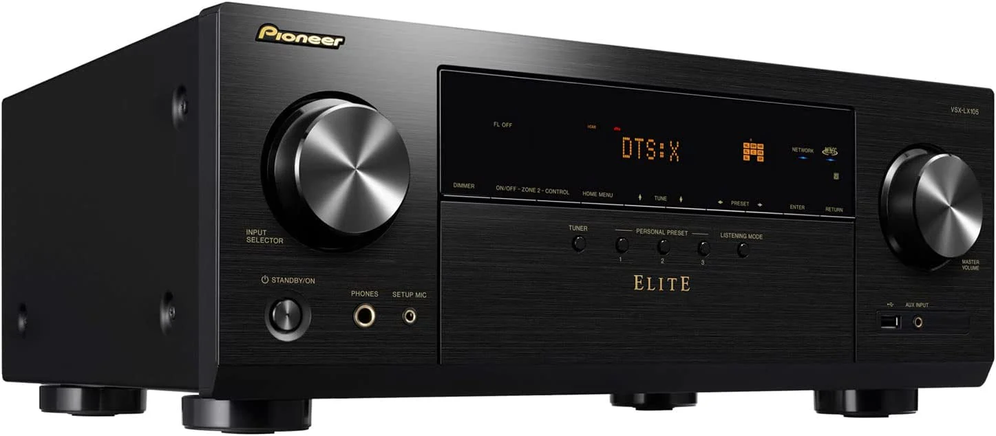 Pioneer Elite VSX-LX105 7.2 Channel Network AV Home Theater Receiver (Certified Refurbished) - Image 2