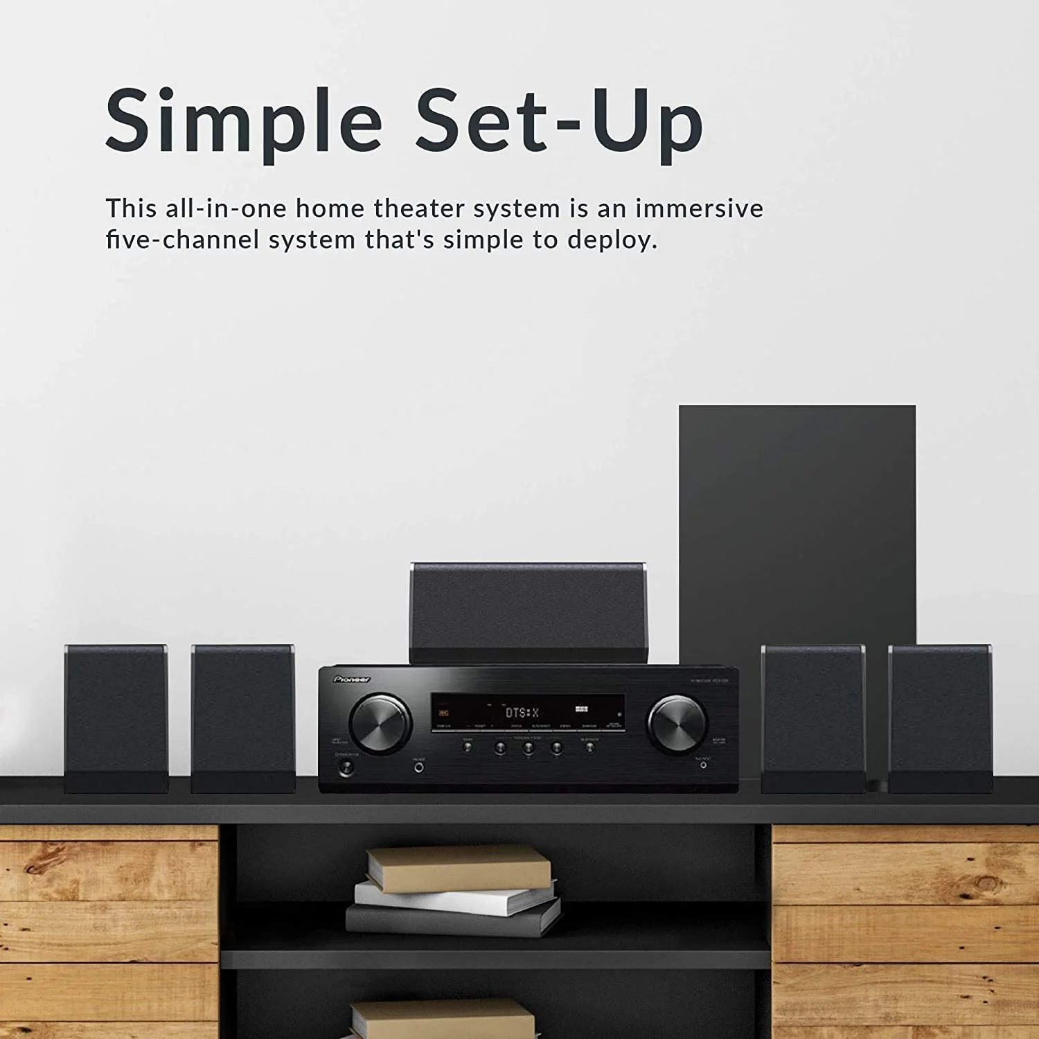 Pioneer HTP-076 5.1-Channel Home Theater Package (Certified Refurbished) - Image 3