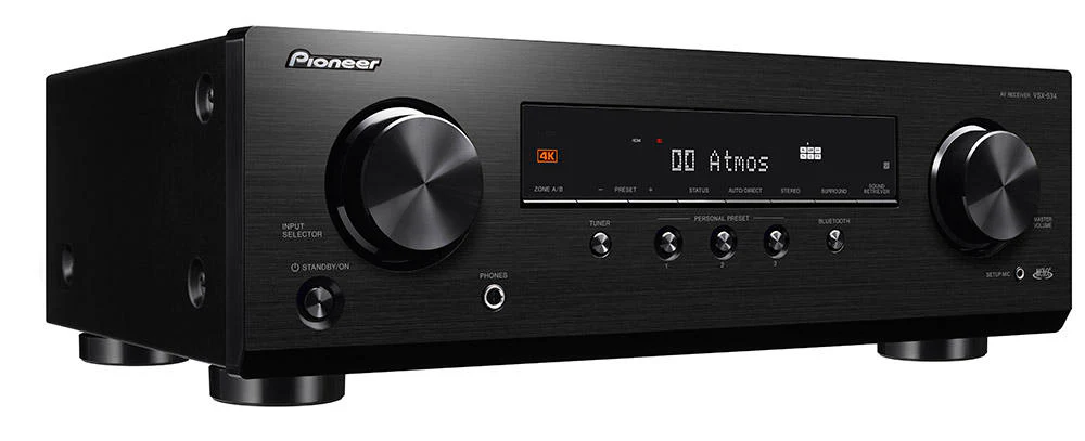 Pioneer VSX-534 5.2 Channel 4K Atmos DTS:X Bluetooth 750W A/V Receiver (Certified Refurbished) - Image 4