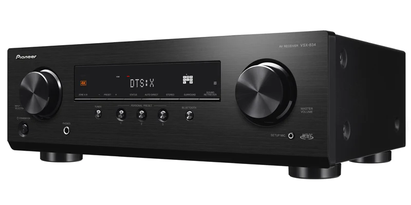 Pioneer VSX-834 7.2 Channel 4K Ultra HD AV Receiver (Certified Refurbished) - Image 2