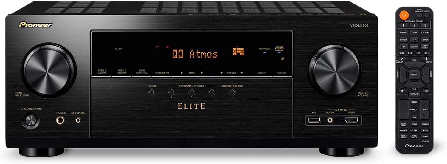 Pioneer Elite VSX-LX305 9.2 Channel Network AV Receiver (Certified Refurbished) - Image 2