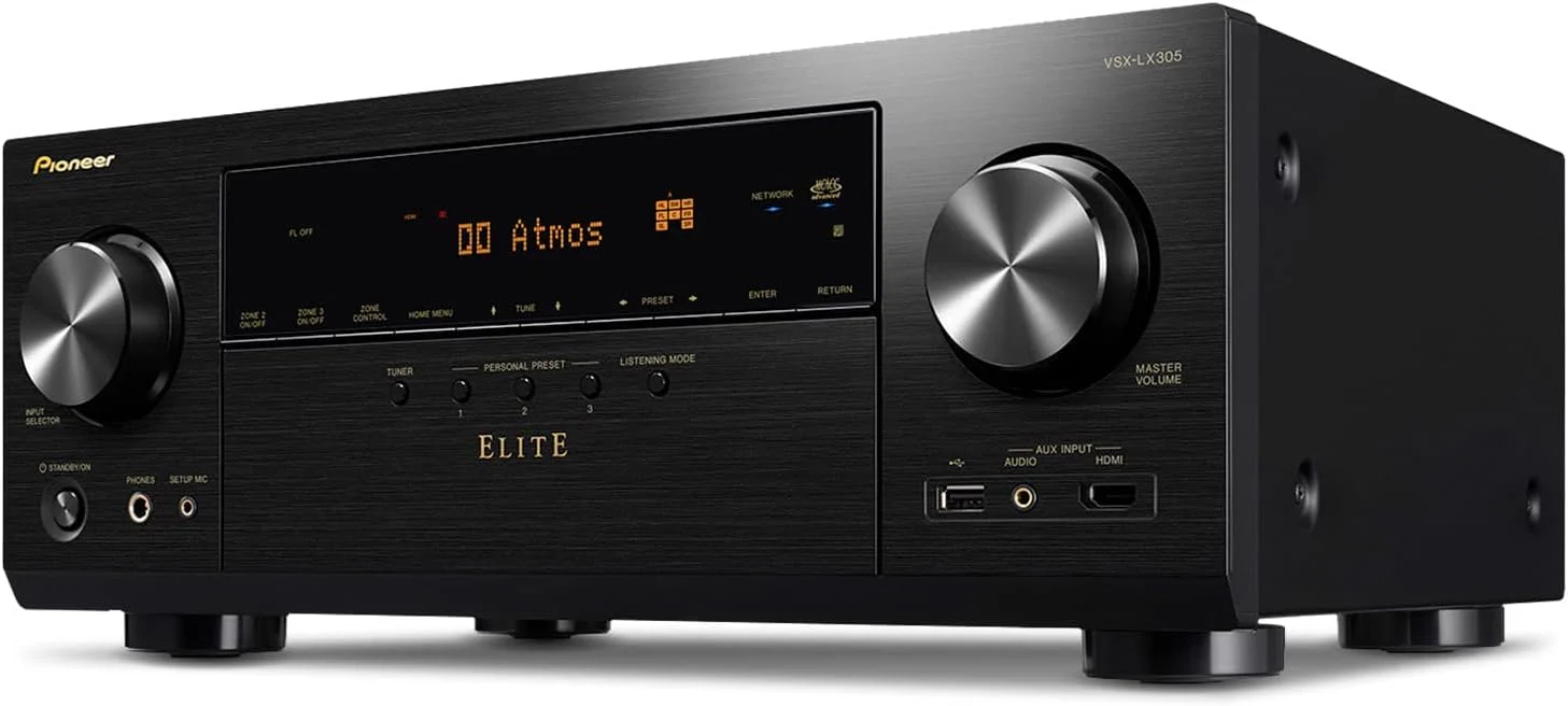 Pioneer Elite VSX-LX305 9.2 Channel Network AV Receiver (Certified Refurbished) - Image 4