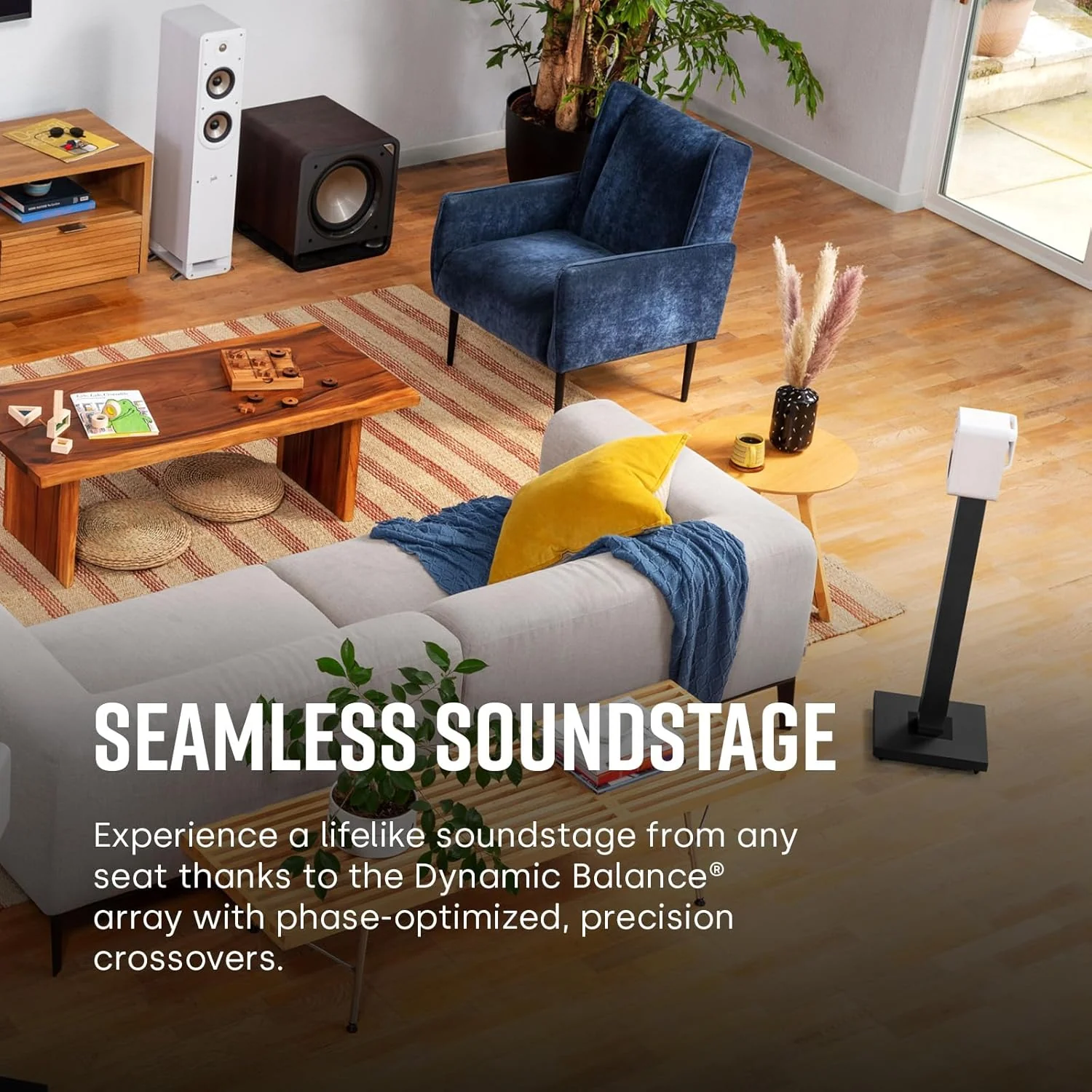 Polk Signature Elite ES10 Surround Sound Speakers - Hi-Res Audio Certified, Dolby Atmos & DTS:X Compatible, 1" Tweeter & 4" Woofer, Power Port Technology for Bass (Refurbished) - Image 8