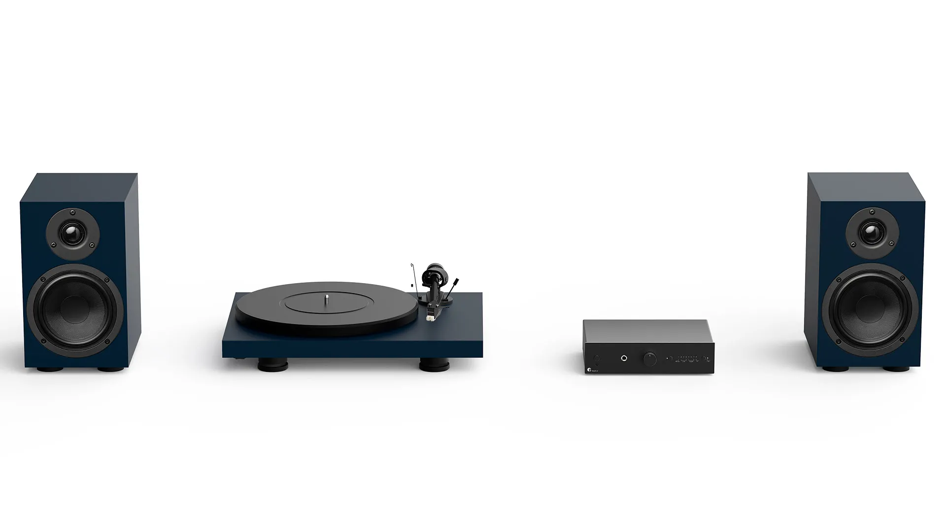 Pro-Ject Colorful Audio System Turntable Package (Certified Refurbished)