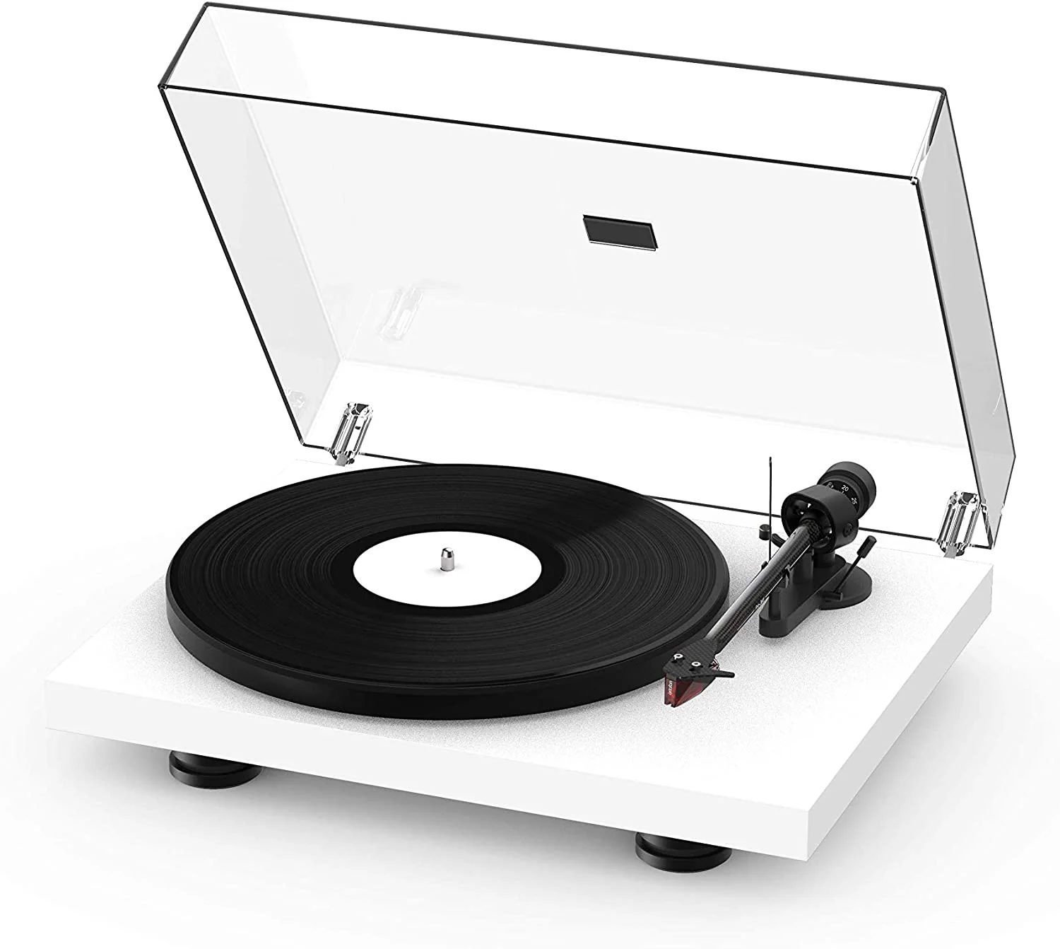 Pro-Ject Debut Carbon Evo Carbon Fiber tonearm, Electronic Speed Selection Turntable (Certified Refurbished) - Image 2