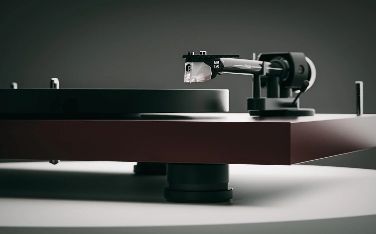Pro-ject Debut EVO 2 Turntable with Carbon Fibre Arm - High Gloss Black (Certified Refurbished) - Image 8