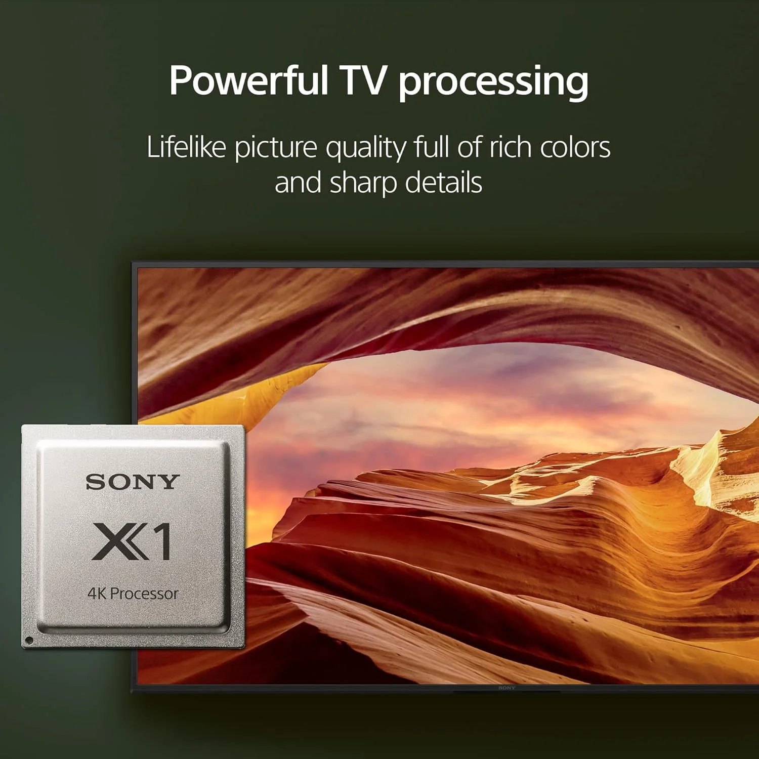 Sony 55 inch X77L LED 4K Ultra HD HDR Smart Google TV with Google Assistant and Exclusive Features for PlayStation 5 (KD55X77L) (Refurbished) - Image 11
