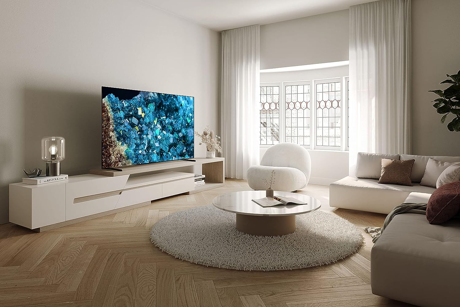 Sony 65 inch A80L BRAVIA XR OLED 4K Ultra HD HDR Smart Google TV with Dolby Vision/Atmos and Exclusive Features for Playstation 5 (XR65A80L) (Refurbished) - Image 5