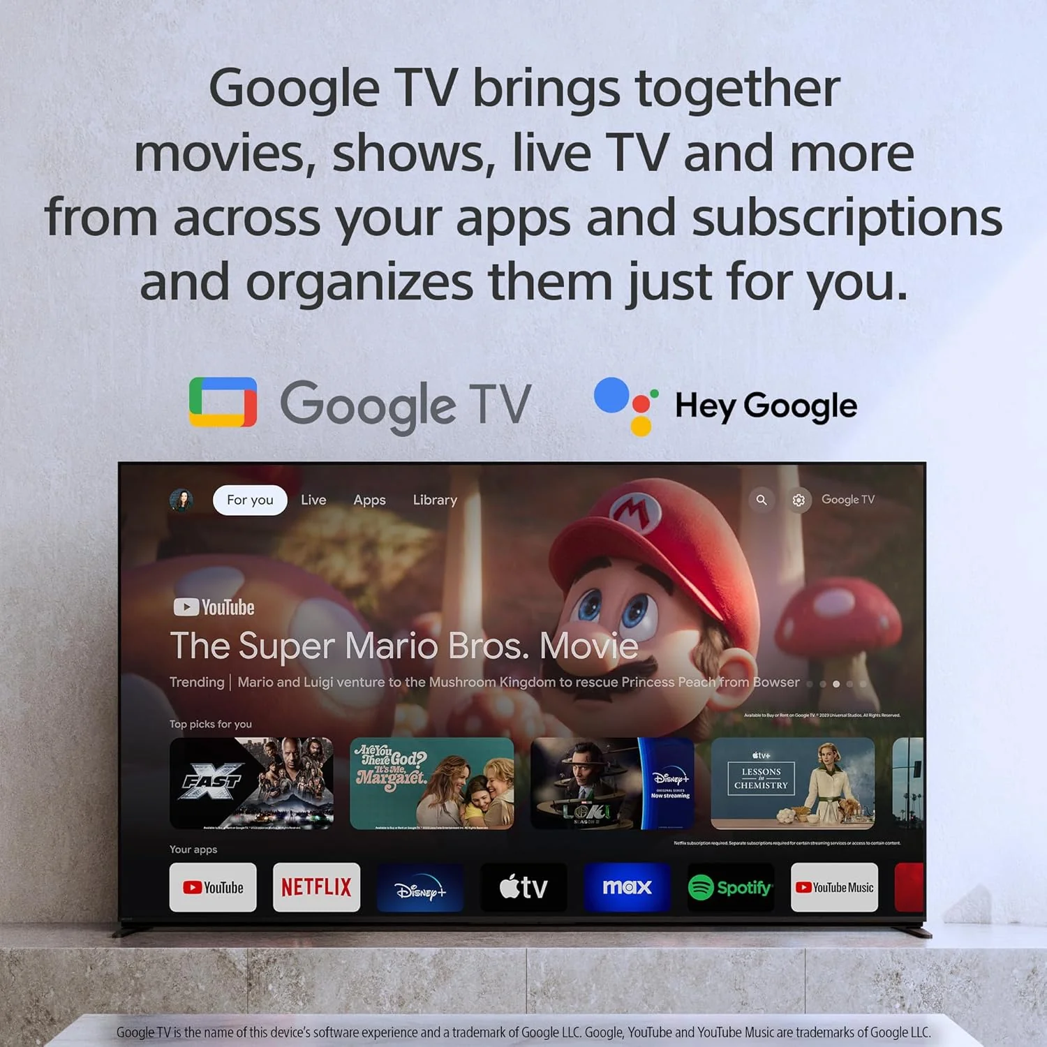 Sony 65" OLED 4K Ultra HD TV BRAVIA 8 Smart Google TV with Dolby Vision HDR and Exclusive Features for PlayStation 5 (K-65XR80) (Certified Refurbished) - Image 9