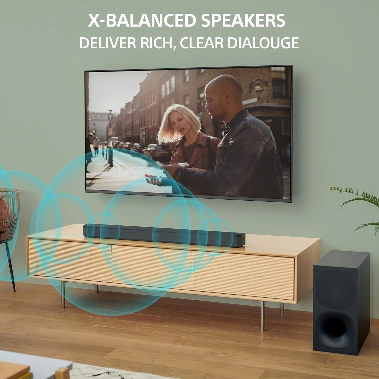 Sony HT-S400 2.1ch Soundbar with Powerful Wireless subwoofer, S-Force PRO Front Surround Sound, and Dolby Digital (Refurbished - Image 9