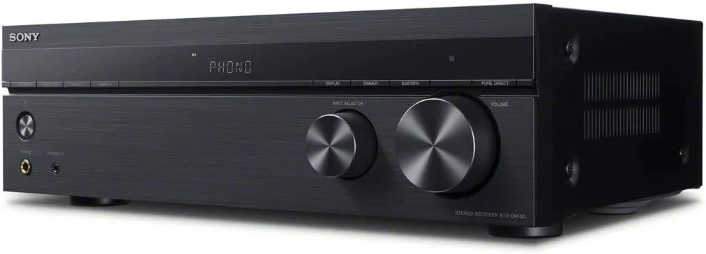 Sony STR-DH190 Stereo Receiver Phono Input and Bluetooth Connectivity (Certified Refurbished) - Image 2