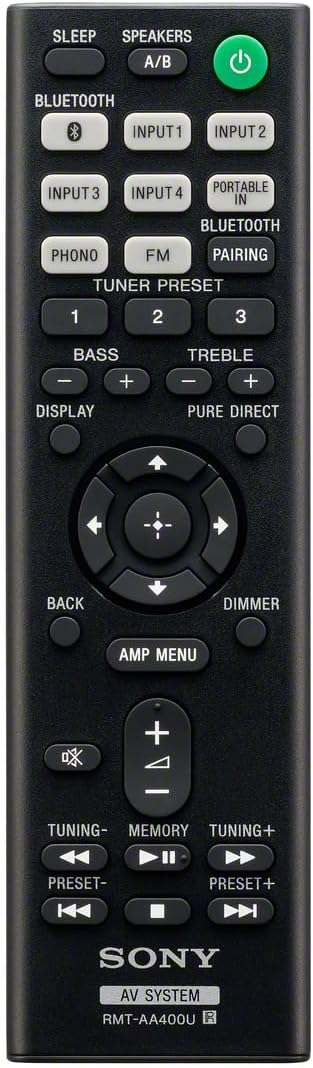 Sony STR-DH190 Stereo Receiver Phono Input and Bluetooth Connectivity (Certified Refurbished) - Image 7