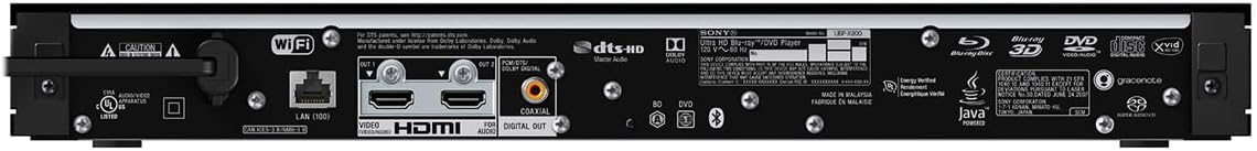 Sony UBP-X800M2 4K UHD Home Theater Streaming Blu-Ray Disc Player (Refurbished) - Image 3